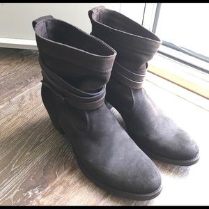Frye Jane Strappy boots